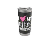 J'aime ma petite fille princesse Gobelet isotherme en acier inoxydable double paroi