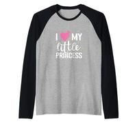 J'aime ma Petite Fille Princesse Manche Raglan
