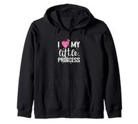J'aime ma Petite Fille Princesse Sweat à Capuche