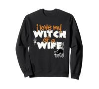 J'aime ma sorcière d'une Femme drôle de Mari Sweatshirt