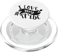 J'aime ma Tribu, Une réunion de Famille Mignonne et drôle PopSockets PopGrip pour MagSafe