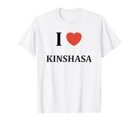 J'aime ma Ville Kinshasa I Love Kinshasa T-Shirt
