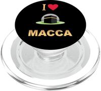 J'aime Makkah - Pèlerinage Islamique Hajj Umrah, Kaaba, Macca PopSockets PopGrip pour MagSafe
