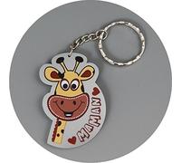 J'aime Maman - Porte Clef (Cadeau Baptême, fête des mères, anniversaire, Noël...)