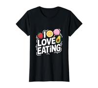 J'aime Manger des Fruits et des collations sucrées T-Shirt Graphique avec Valeur