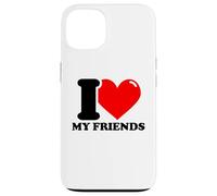 J'aime Mes Amis Coque pour iPhone 13