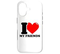 J'aime Mes Amis Coque pour iPhone 17