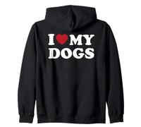 J'aime mes chiens, j'aime mes chiens Sweat à Capuche