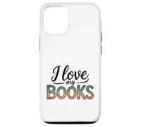 J'aime Mes Livres pour Les Amateurs de Livres Coque pour iPhone 12/12 Pro