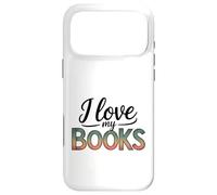 J'aime Mes Livres pour Les Amateurs de Livres Coque pour iPhone 17 Pro Max