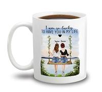 J'Aime Mes Meilleurs Amis Mug Unique Tasse À Thé Céramique Tasse À Café Cadeaux Fantaisie Pour Pâques Anniversaire Collègue 330Ml