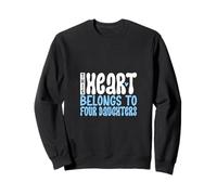 J'aime Mes Quatre Filles Sweatshirt
