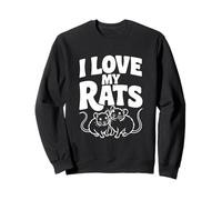 J'aime Mes Rats, adorables Amoureux des Animaux, la Vie des Rats Sweatshirt