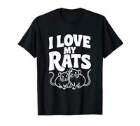 J'aime Mes Rats, adorables Amoureux des Animaux, la Vie des Rats T-Shirt