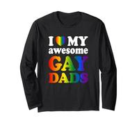 J'aime Mes Super Papas Gays Manche Longue