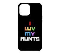 J'aime Mes tantes Gay Pride Rainbow Pride 2 Tante Auntie Sis Coque pour iPhone 12 Pro Max