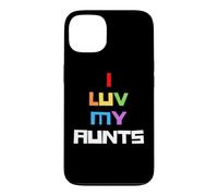 J'aime Mes tantes Gay Pride Rainbow Pride 2 Tante Auntie Sis Coque pour iPhone 13