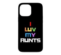 J'aime Mes tantes Gay Pride Rainbow Pride 2 Tante Auntie Sis Coque pour iPhone 13 Pro Max