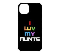 J'aime Mes tantes Gay Pride Rainbow Pride 2 Tante Auntie Sis Coque pour iPhone 14 Plus