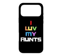 J'aime Mes tantes Gay Pride Rainbow Pride 2 Tante Auntie Sis Coque pour iPhone 17 Pro Max
