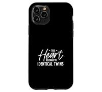 J'aime Mes Vrais Jumeaux Coque pour iPhone 11 Pro