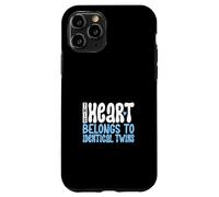 J'aime Mes Vrais Jumeaux Coque pour iPhone 11 Pro