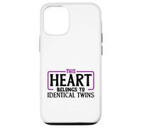 J'aime Mes Vrais Jumeaux Coque pour iPhone 12/12 Pro