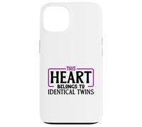 J'aime Mes Vrais Jumeaux Coque pour iPhone 13