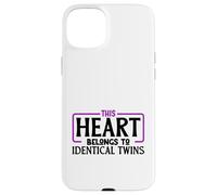 J'aime Mes Vrais Jumeaux Coque pour iPhone 15 Plus