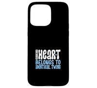 J'aime Mes Vrais Jumeaux Coque pour iPhone 15 Pro Max