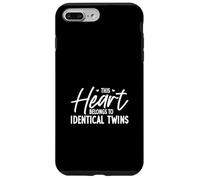 J'aime Mes Vrais Jumeaux Coque pour iPhone 7 Plus/8 Plus