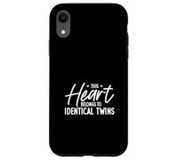 J'aime Mes Vrais Jumeaux Coque pour iPhone XR