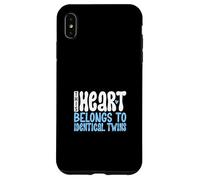 J'aime Mes Vrais Jumeaux Coque pour iPhone XS Max