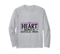 J'aime Mes Vrais Jumeaux Manche Longue