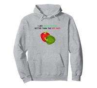 J'aime Mieux Les poivrons Verts Que Les Rouges Sweat à Capuche
