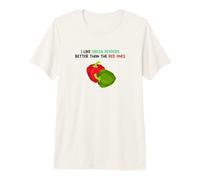 J'aime Mieux Les poivrons Verts Que Les Rouges T-Shirt Haut de Gamme
