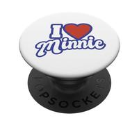 J'aime Minnie PopSockets PopGrip Adhésif