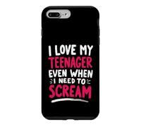 J'aime Mon Adolescent même Quand J'Ai Besoin de Crier Maman Coque pour iPhone 7 Plus/8 Plus