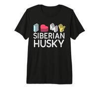 J'aime Mon Amant de Husky sibérien T-Shirt Haut de Gamme