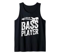 J'aime Mon Bassiste Débardeur