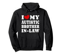 J'aime Mon Beau-frère autiste Sweat à Capuche
