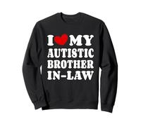 J'aime Mon Beau-frère autiste Sweatshirt