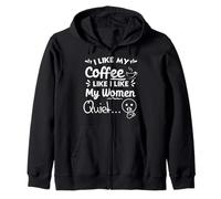 J'aime Mon café comme J'aime Mes Femmes des Amateurs de café Amusants Sweat à Capuche