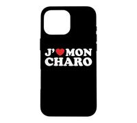 J'aime Mon Charo Copain Copine Cadeau Mari Femme Amour Coque pour iPhone 16 Pro Max