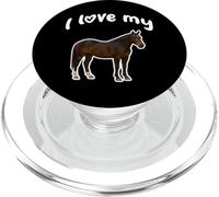 J'aime Mon Cheval PopSockets PopGrip pour MagSafe