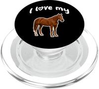 J'aime Mon Cheval PopSockets PopGrip pour MagSafe