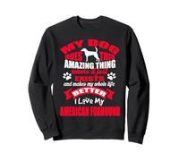 J'aime Mon Chien American Foxhound Funny Puppy Dogs Lovers Sweatshirt
