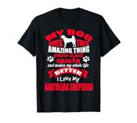 J'aime Mon Chien Berger d'Anatolie Amoureux des Chiots T-Shirt