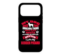 J'aime Mon Chien Berger Picard Funny Puppy Dogs Lovers Coque pour iPhone 17 Pro Max