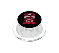 J'aime Mon Chien de Bretagne Funny Puppy Lover PopSockets PopGrip pour MagSafe